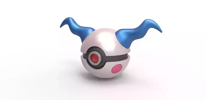 Mr Mime orb 3D print model