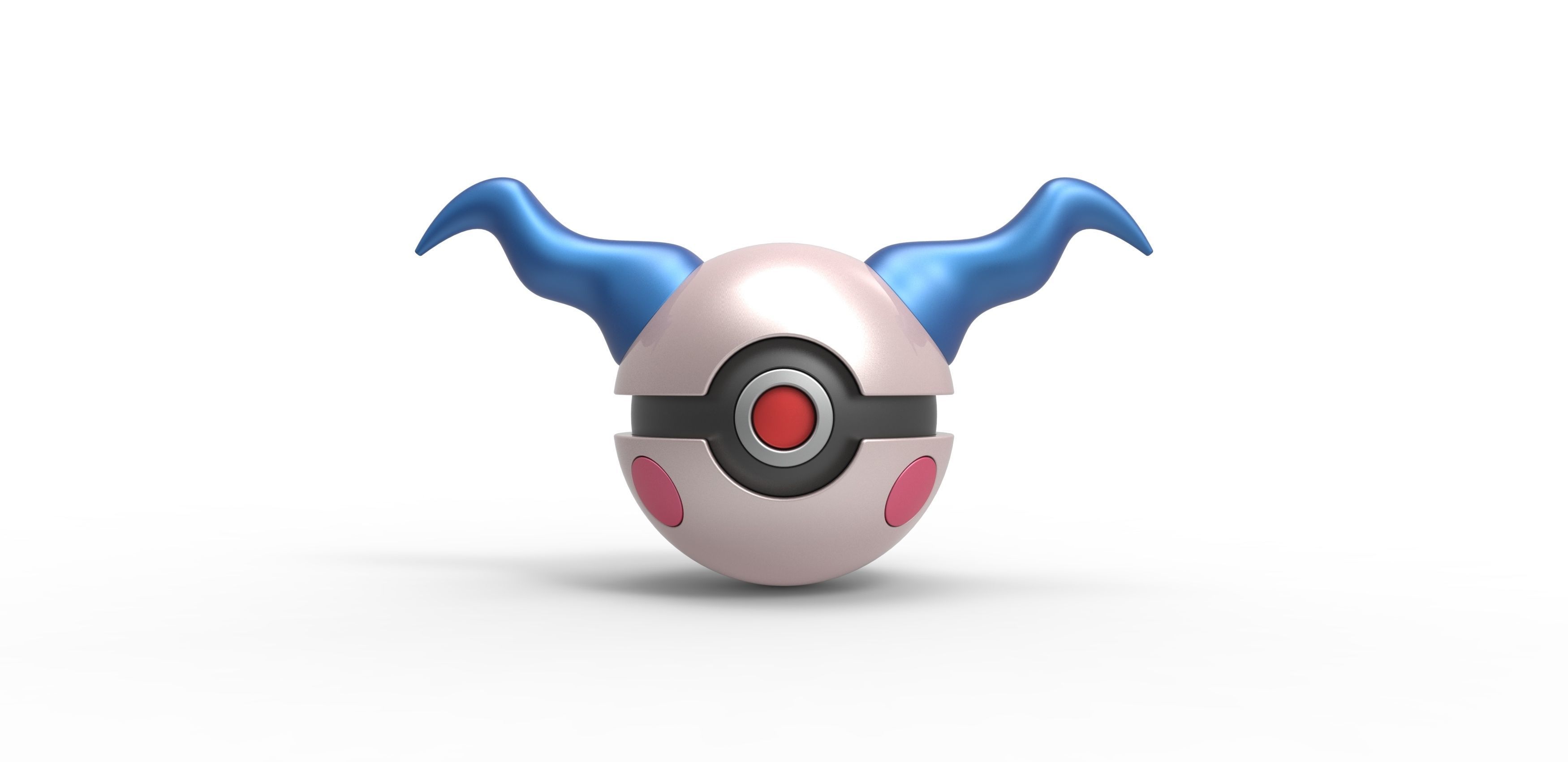 Mr Mime orb 3D print model_2