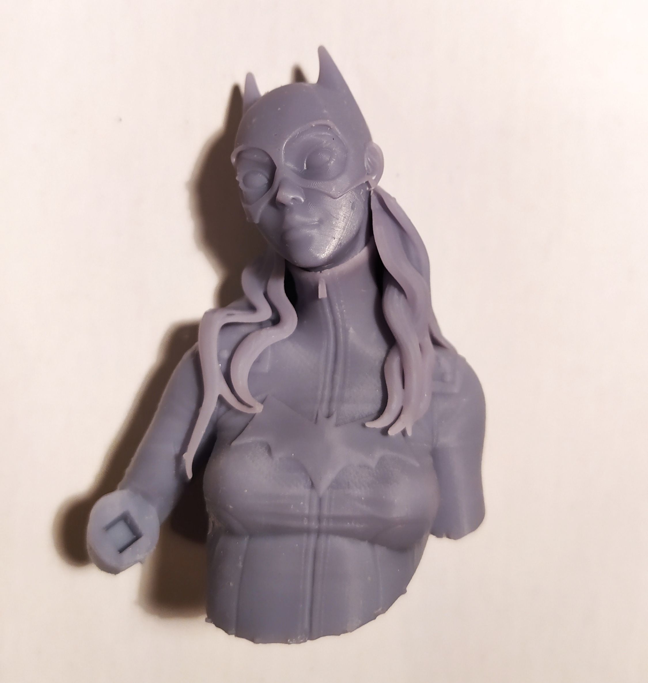 Batgirl Fanart - 1to10 STL 3D printing file - Also NSFW version 3D print model_38