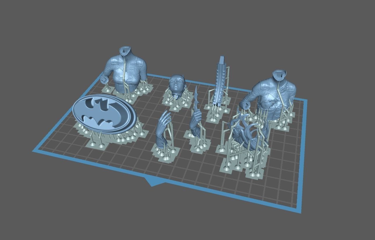 Batgirl Fanart - 1to10 STL 3D printing file - Also NSFW version 3D print model_41