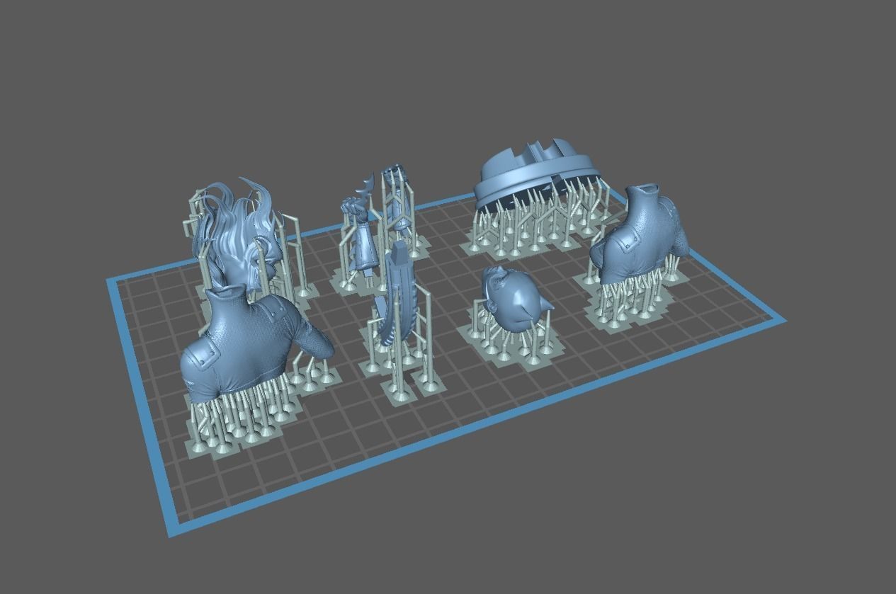 Batgirl Fanart - 1to10 STL 3D printing file - Also NSFW version 3D print model_42