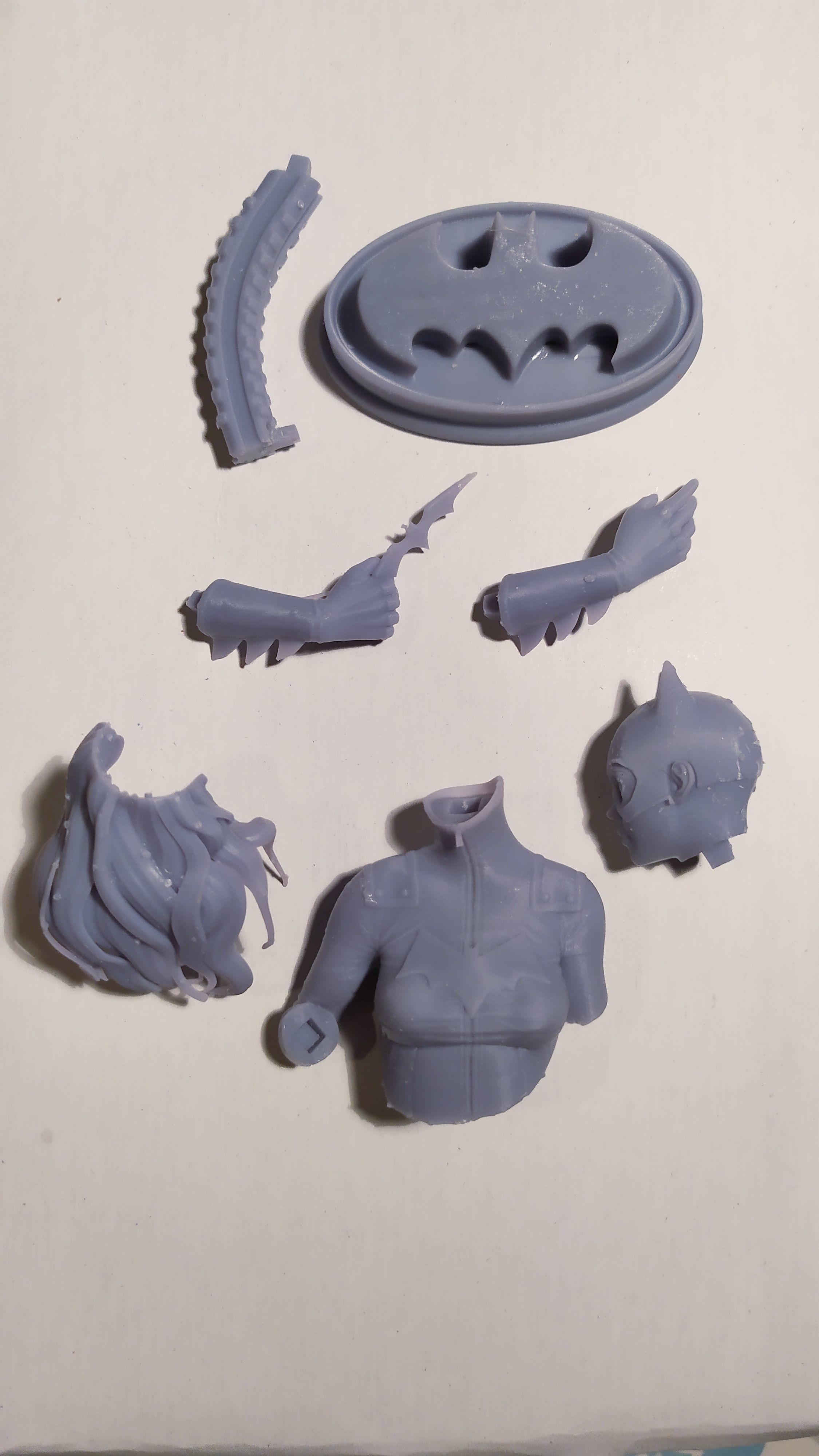 Batgirl Fanart - 1to10 STL 3D printing file - Also NSFW version 3D print model_40