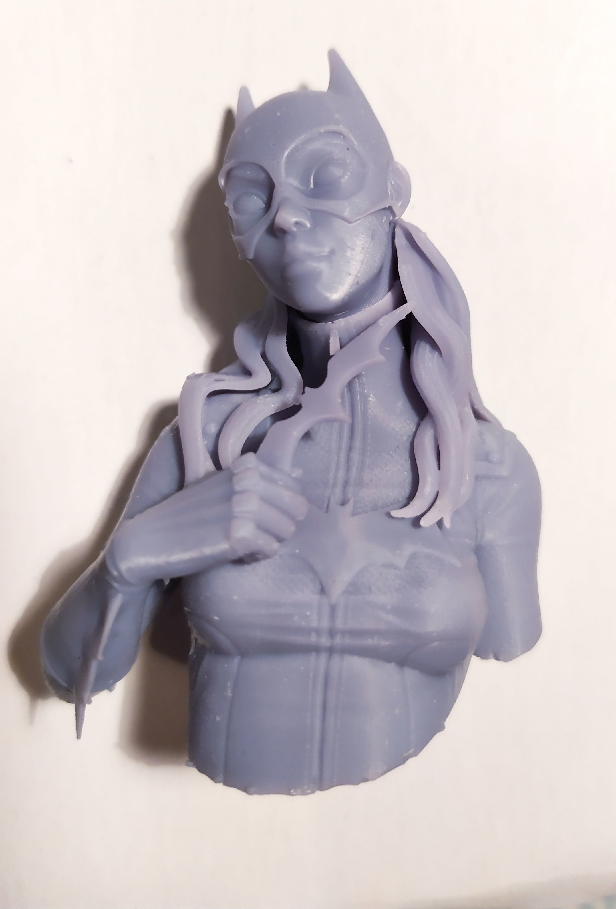 Batgirl Fanart - 1to10 STL 3D printing file - Also NSFW version 3D print model_37