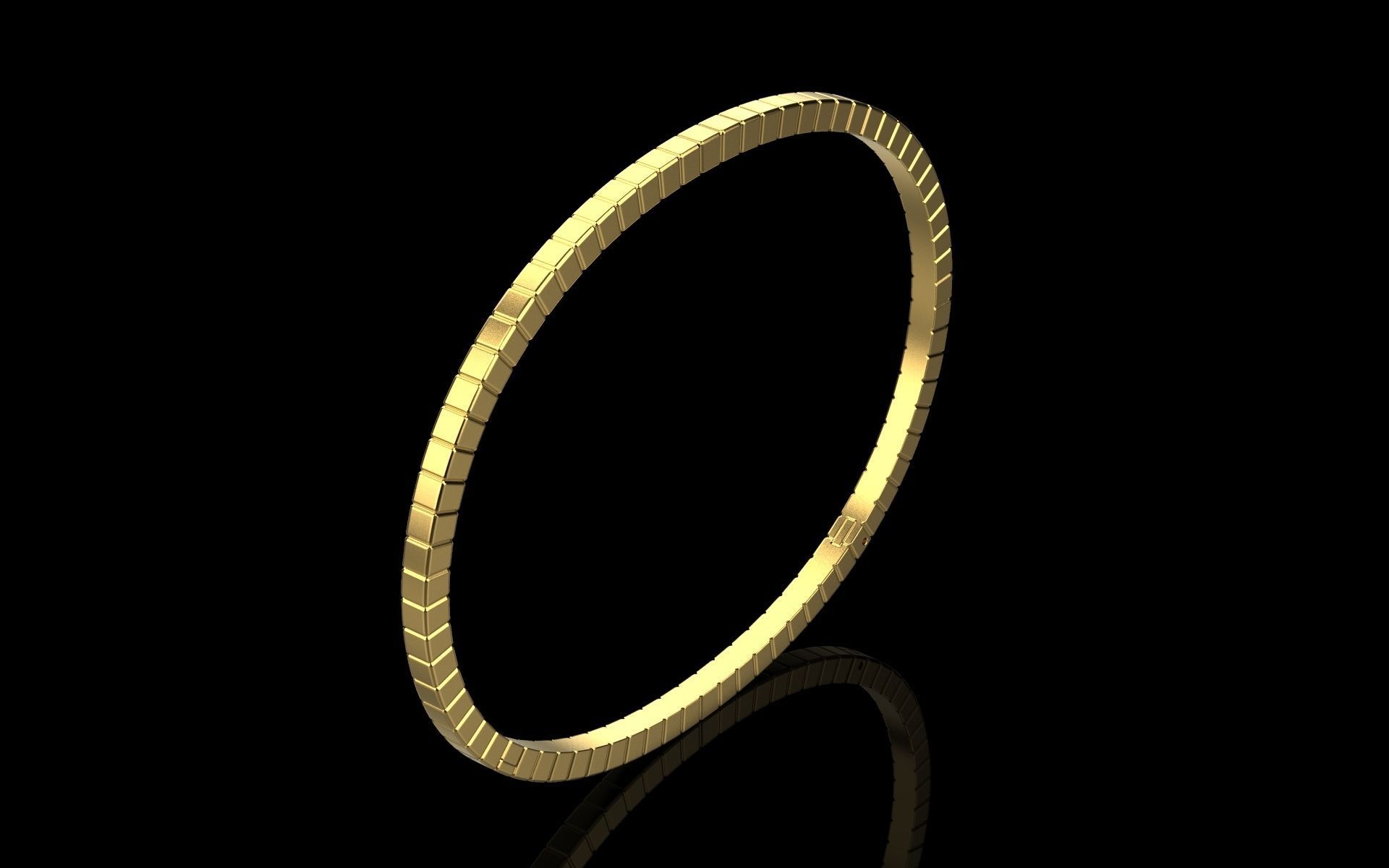 Braclet Ice cube 3d model  3D print model_1