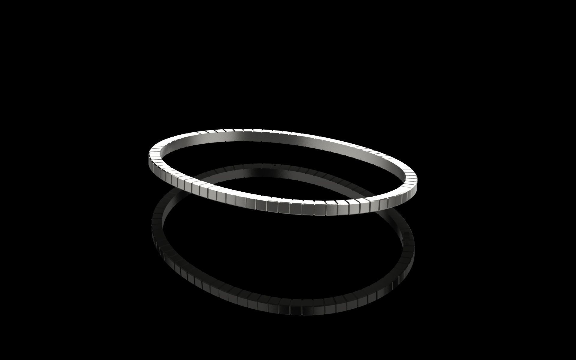 Braclet Ice cube 3d model  3D print model_2