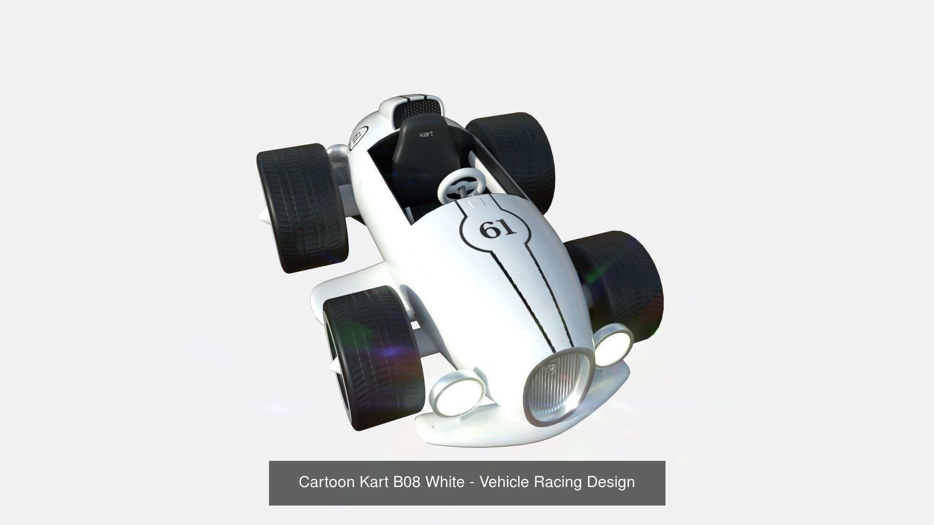 10 Cartoon Karts B Collection - Vehicle Racing Design _9