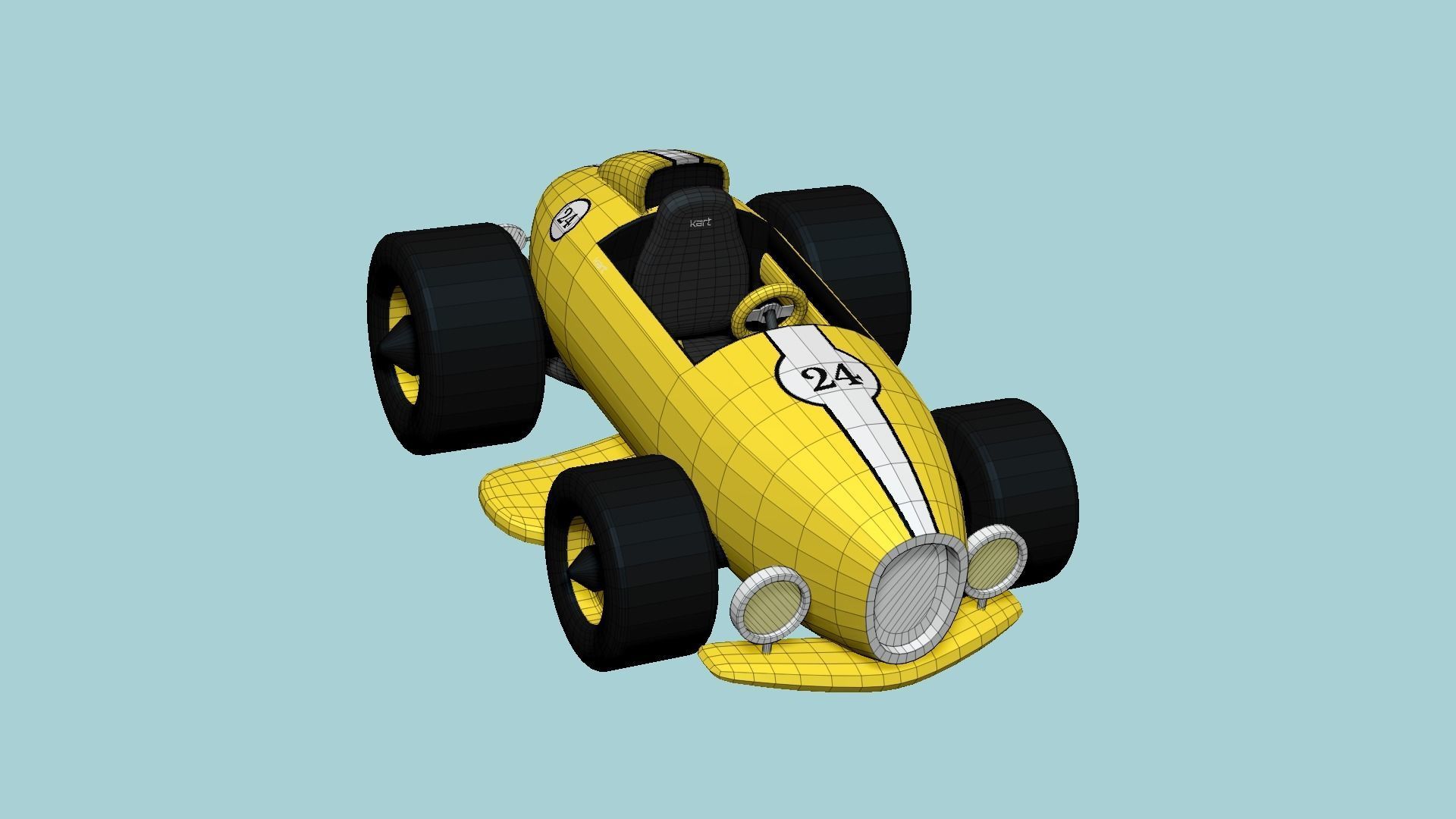 10 Cartoon Karts B Collection - Vehicle Racing Design _81