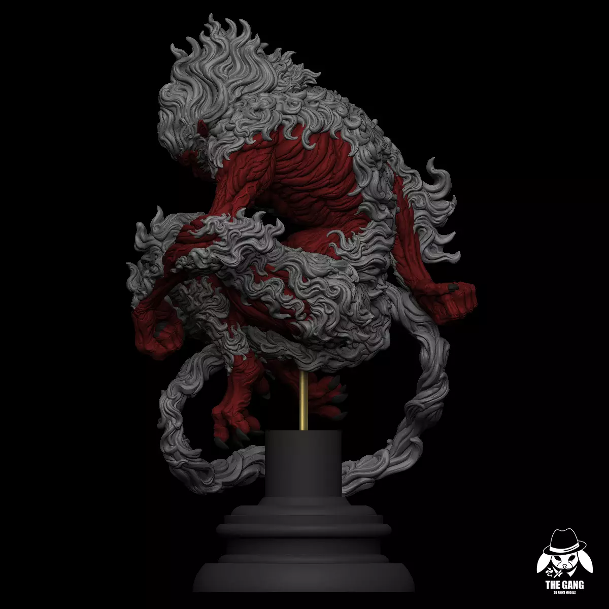 T6 Wukong the monkey king stl file 3d print model 3D print model