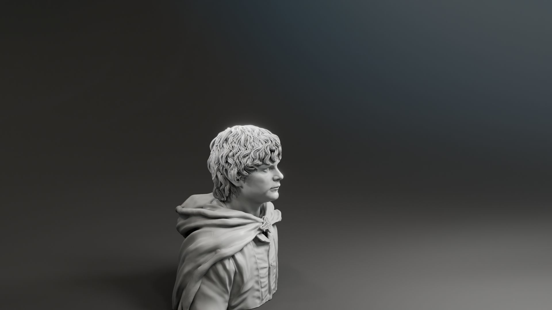 Sean Astin - Samwise Gamgee - The Lord of the Rings 3D print model_19