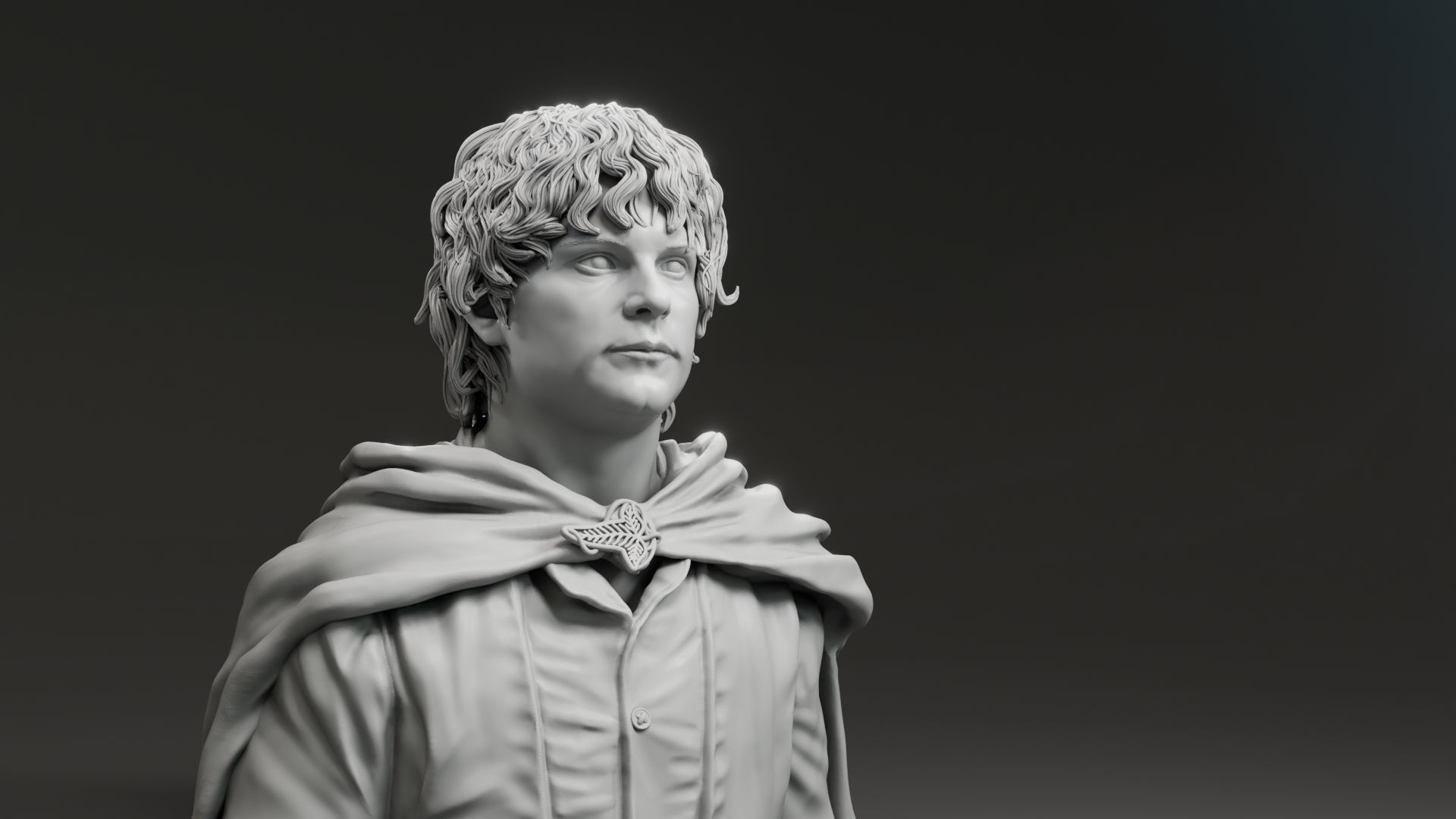Sean Astin - Samwise Gamgee - The Lord of the Rings 3D print model_1