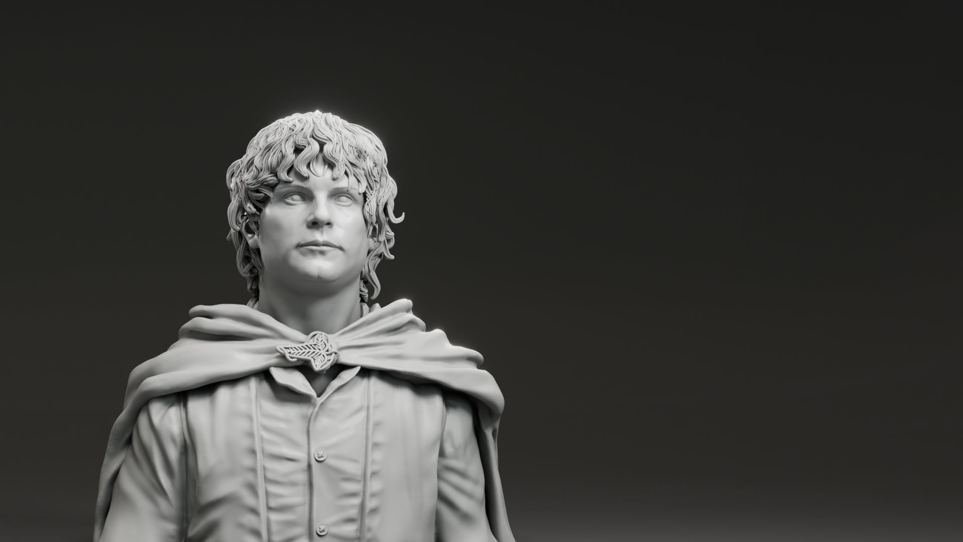 Sean Astin - Samwise Gamgee - The Lord of the Rings 3D print model_2