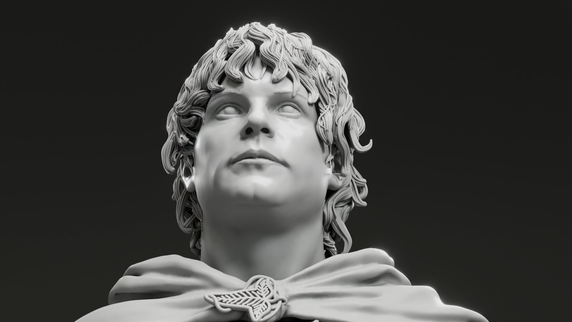 Sean Astin - Samwise Gamgee - The Lord of the Rings 3D print model_7