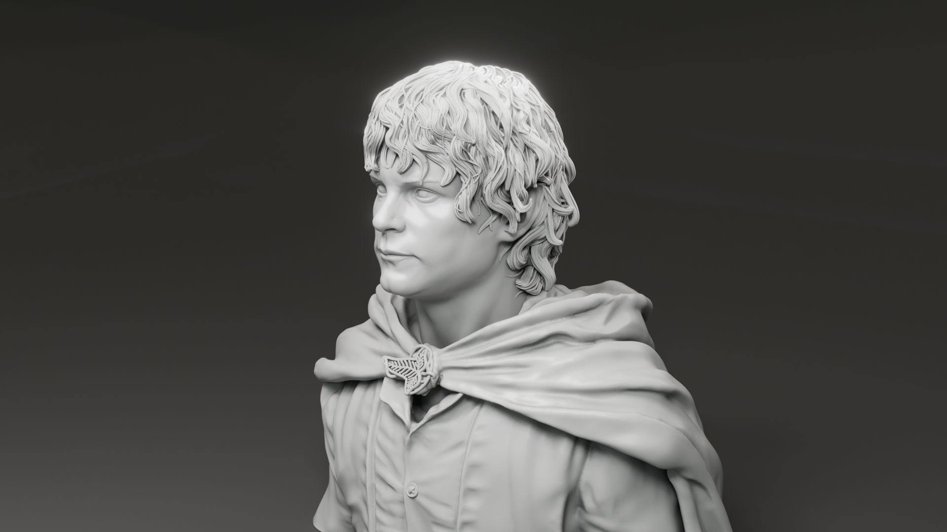 Sean Astin - Samwise Gamgee - The Lord of the Rings 3D print model_15