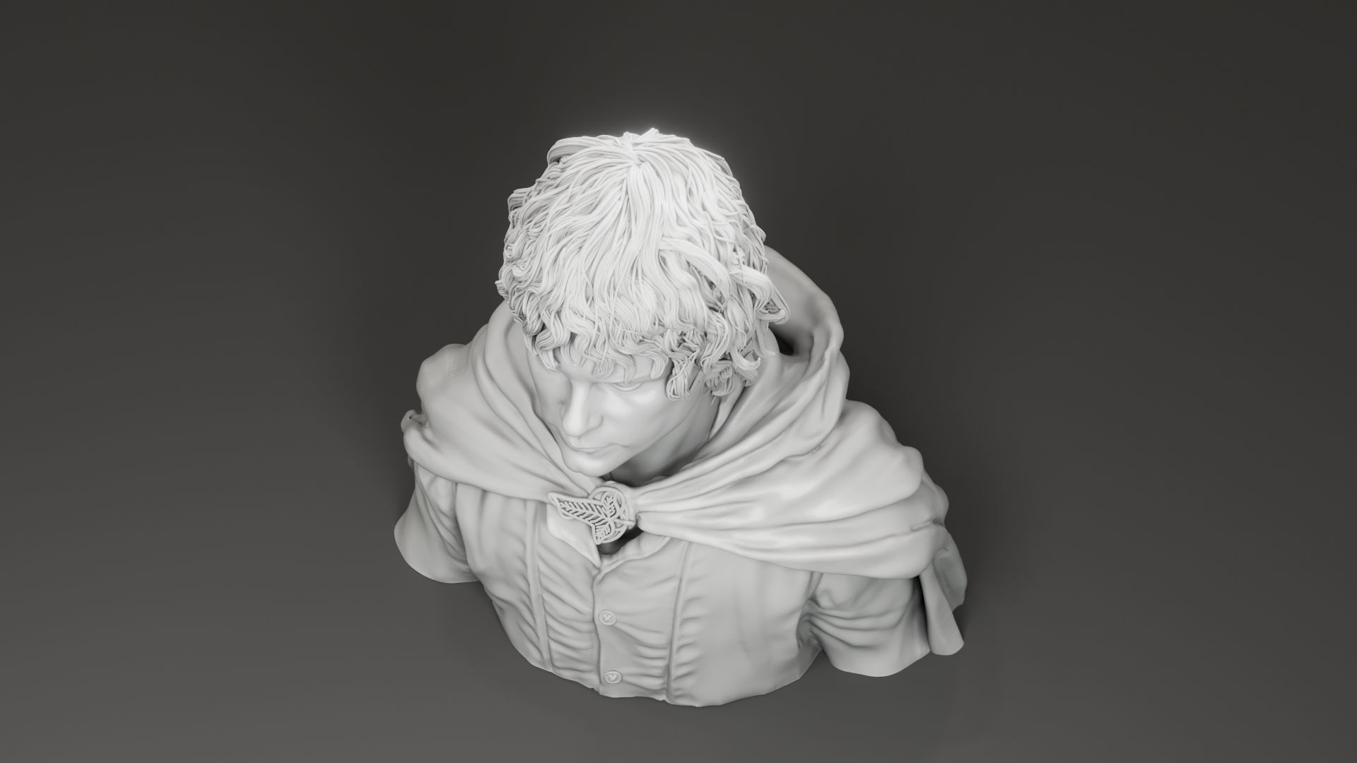 Sean Astin - Samwise Gamgee - The Lord of the Rings 3D print model_5