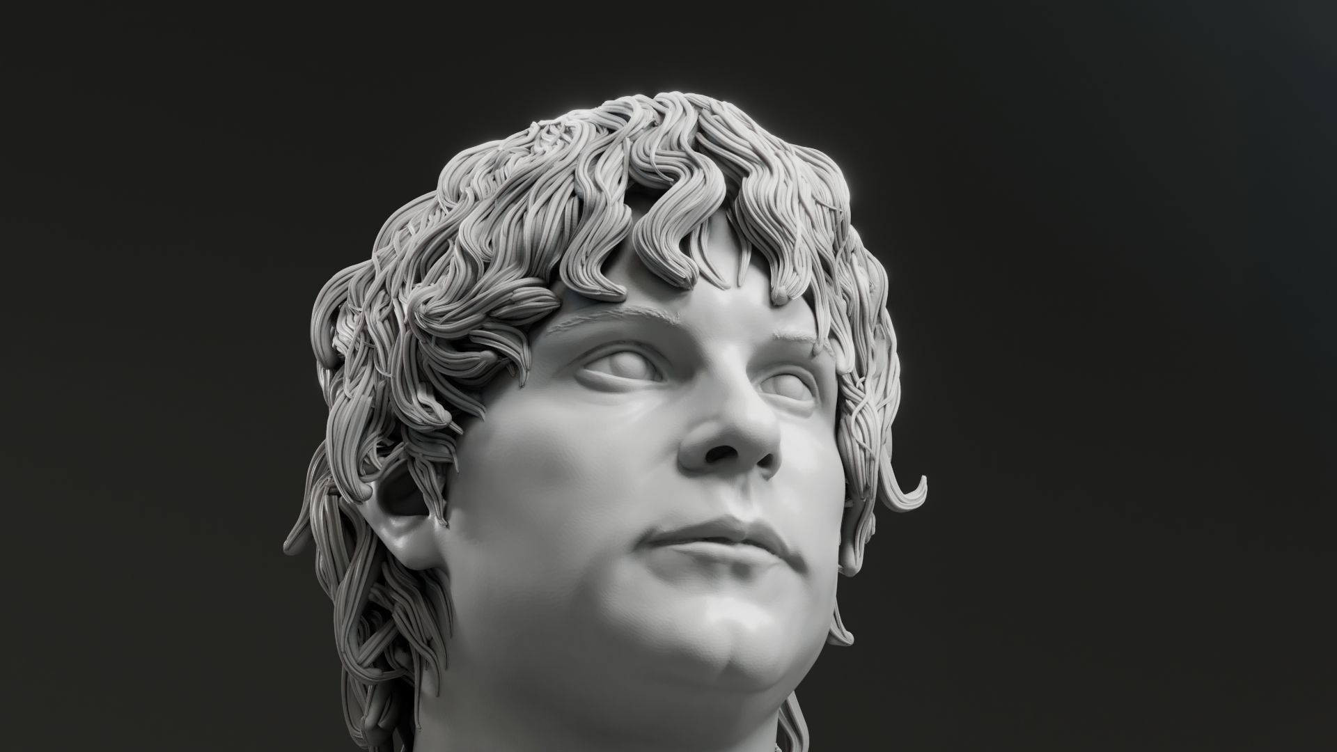 Sean Astin - Samwise Gamgee - The Lord of the Rings 3D print model_20