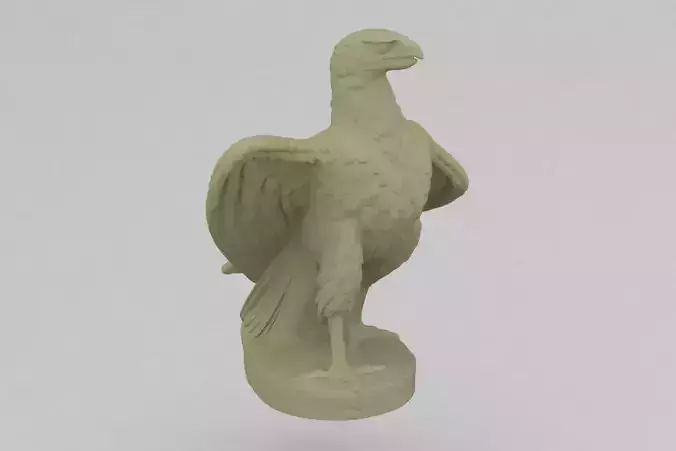 Striding Eagle 3D print model