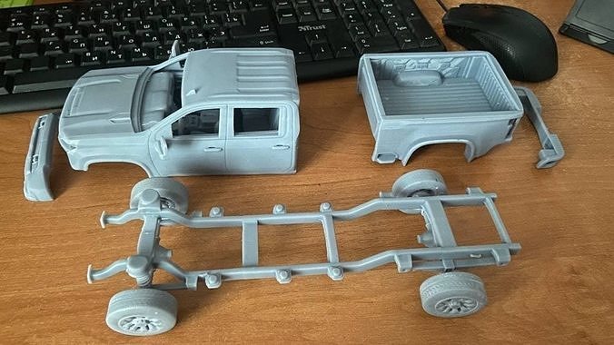Chevrolet Silverado 2500 2022 3D print model 7