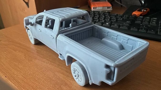 Chevrolet Silverado 2500 2022 3D print model 6