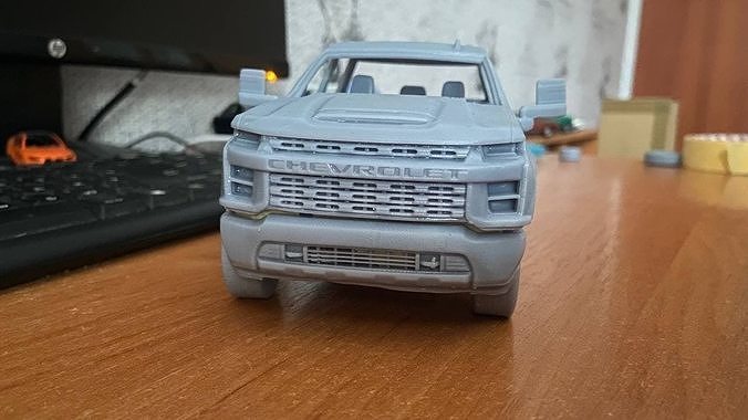 Chevrolet Silverado 2500 2022 3D print model 5