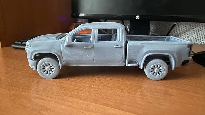 Chevrolet Silverado 2500 2022 3D print model 4
