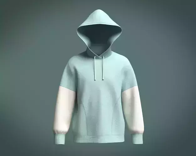 Mens Two color Hoodie