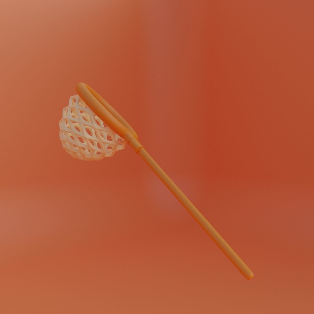 butterfly net 3D model_4