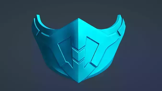 MK11 Mask Inspired by the Frost  3D print model