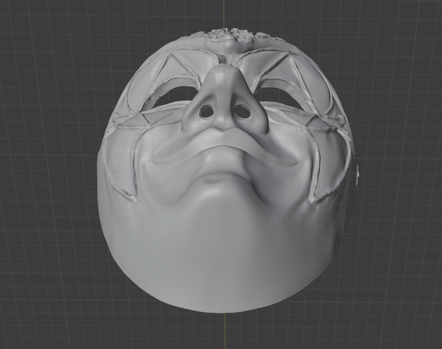 Boris Brejcha Venetian Carnival Mask Printable 3D print model V2 3D print model_4