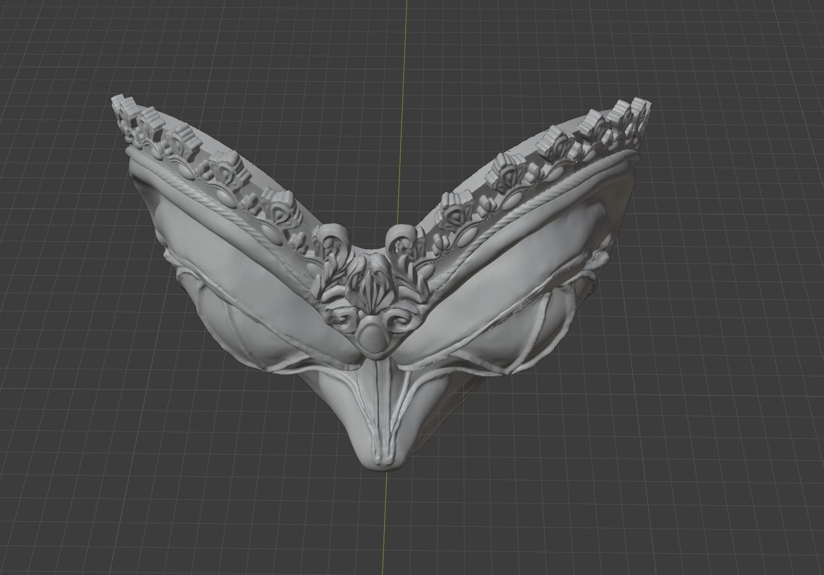 Boris Brejcha Venetian Carnival Mask Printable 3D print model V2 3D print model_3