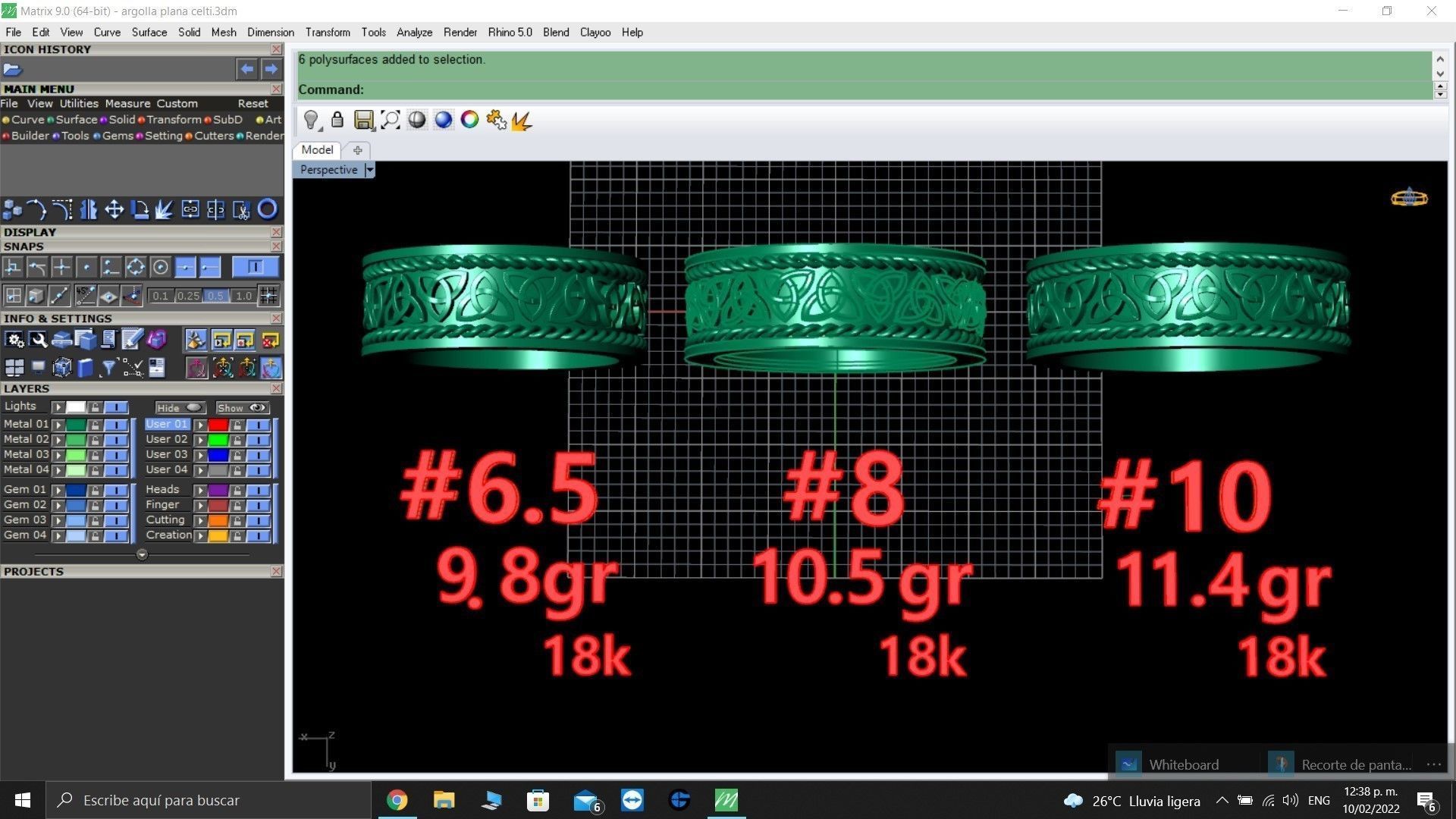 Celtic knot ring 3D print 3D model 3D print model_3