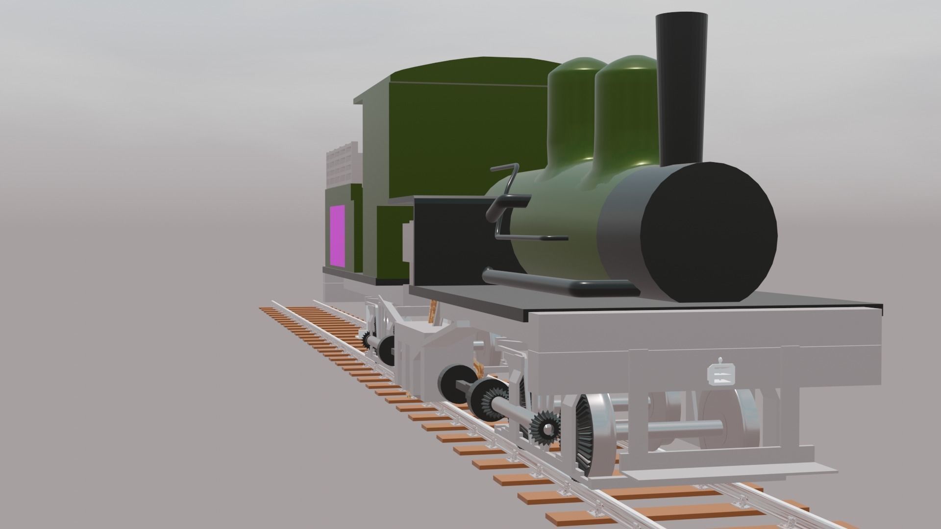 shay class B 3D model_3