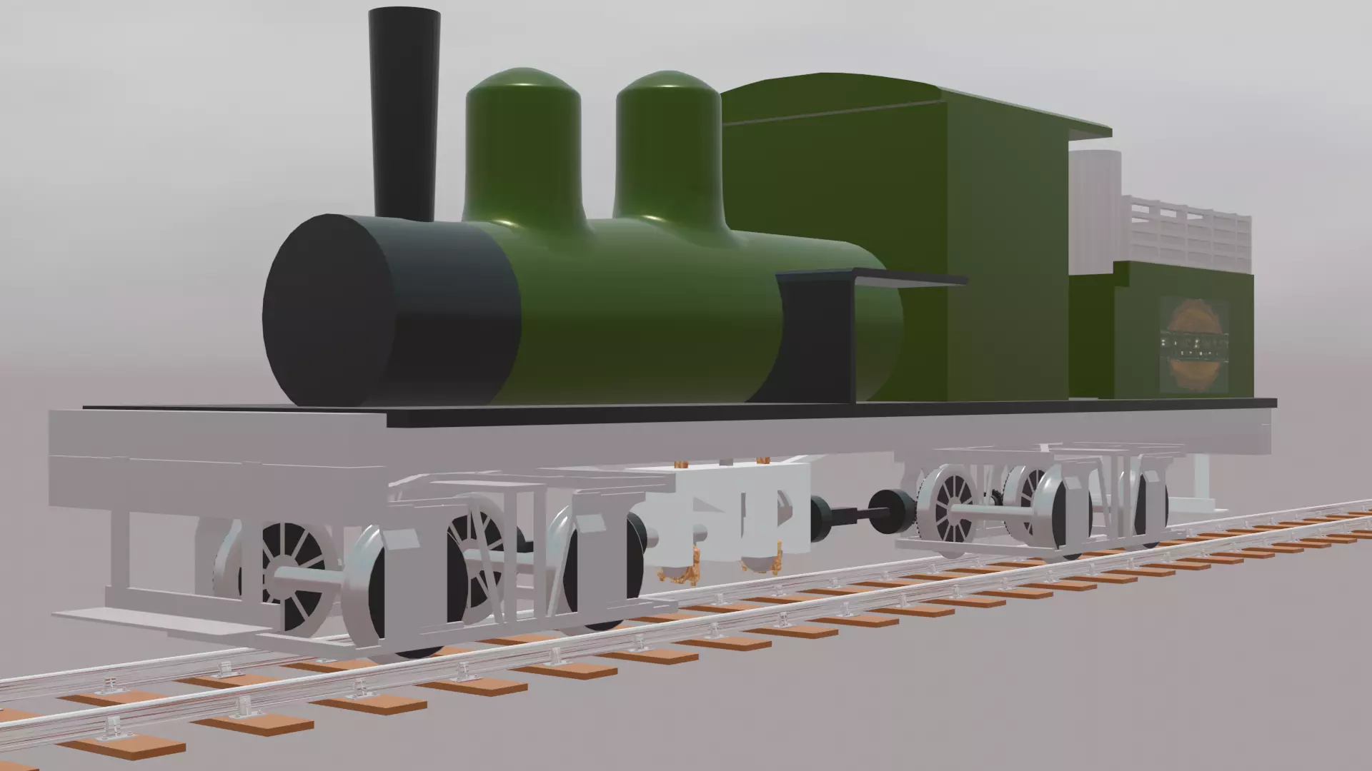 shay class B 3D model_0