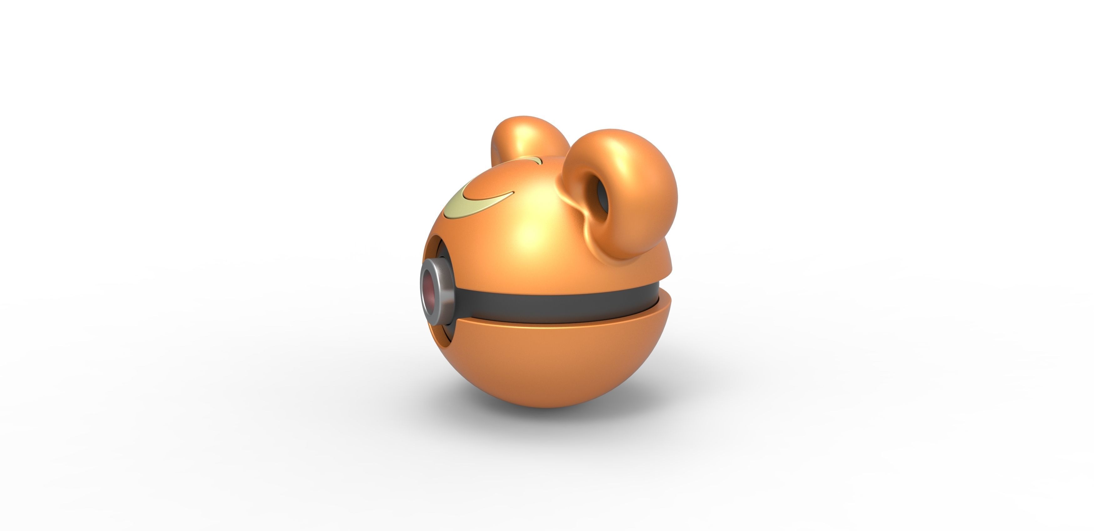Teddiursa orb 3D print model_5
