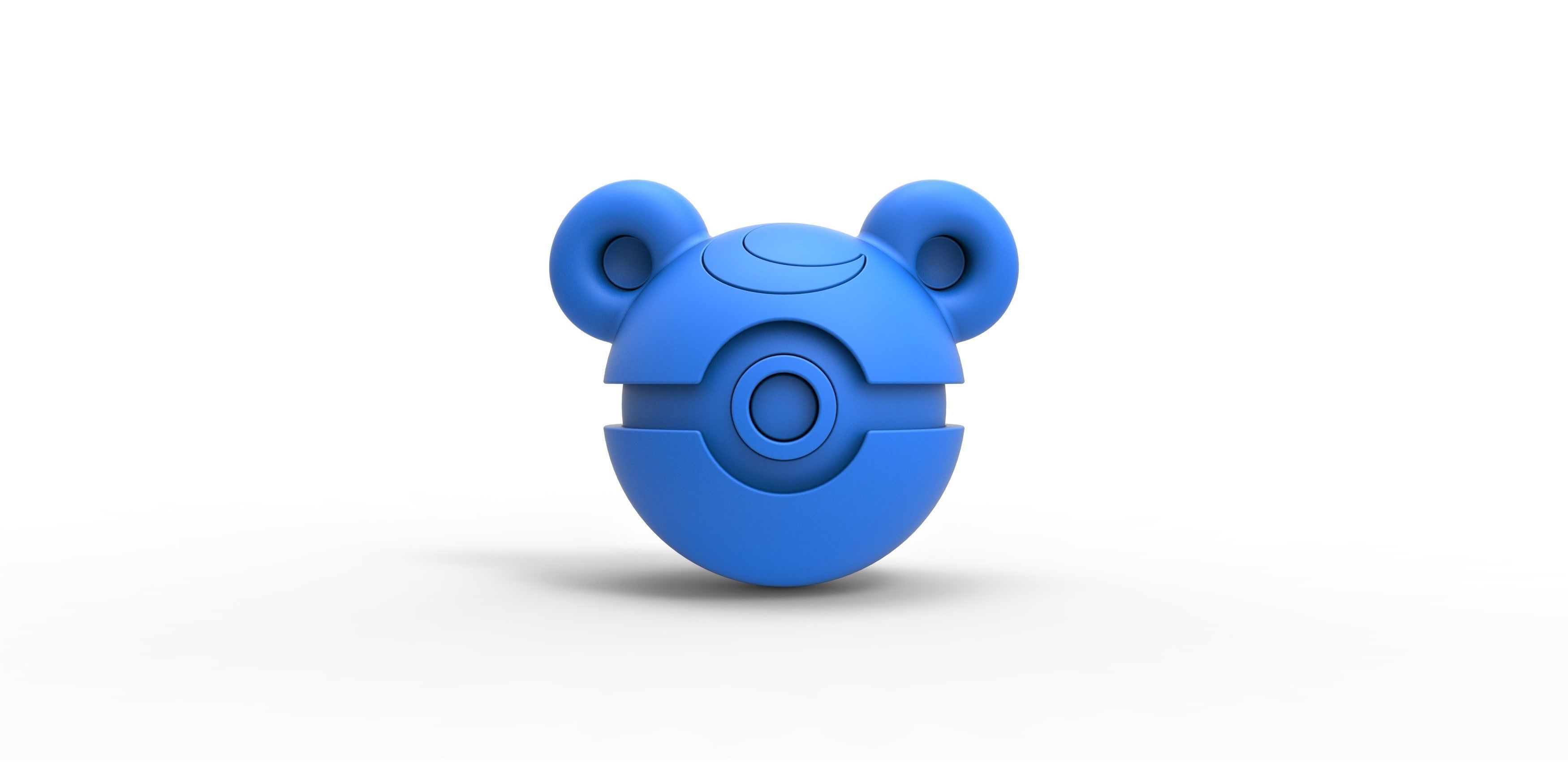 Teddiursa orb 3D print model_11