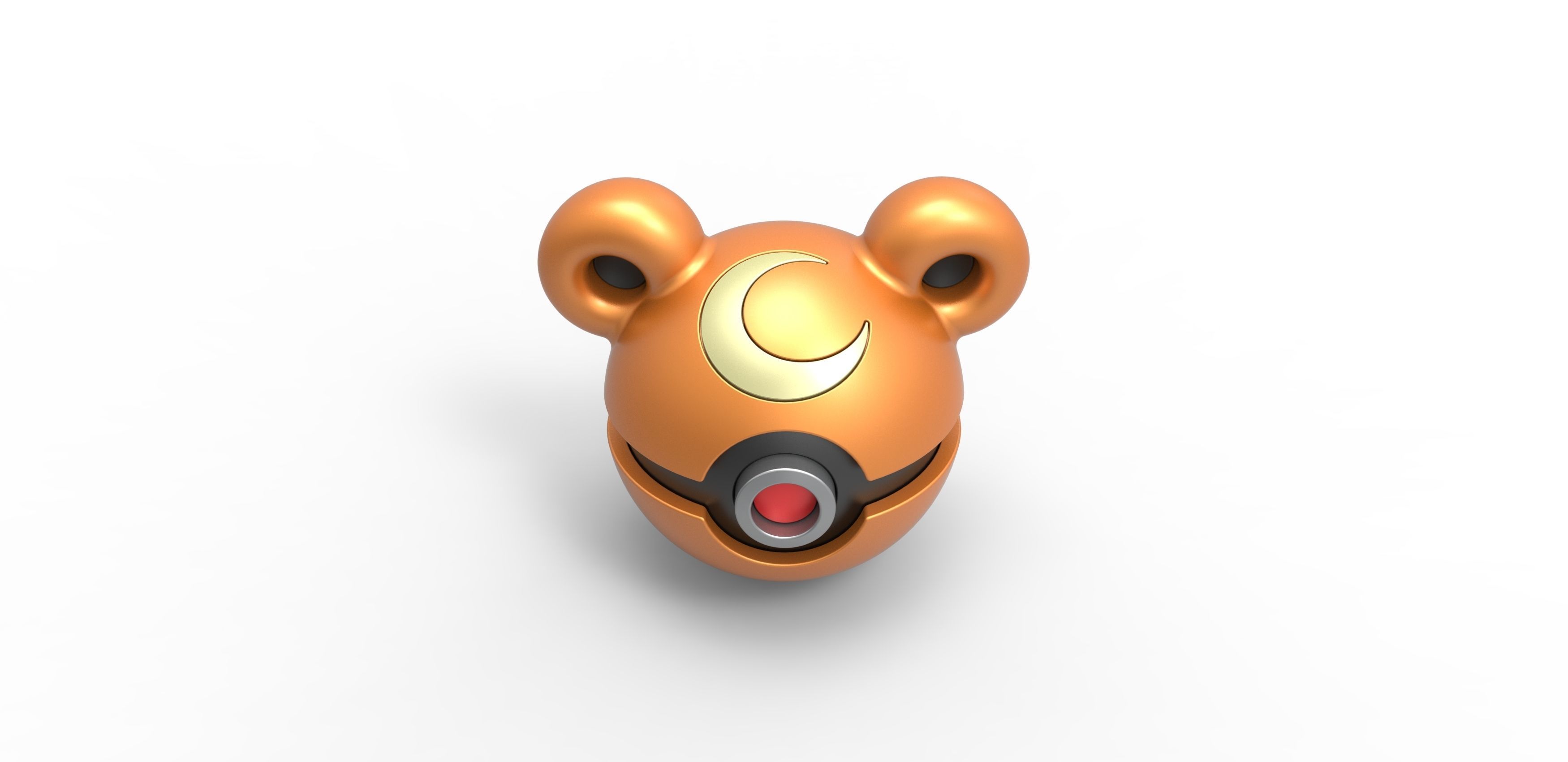 Teddiursa orb 3D print model_3