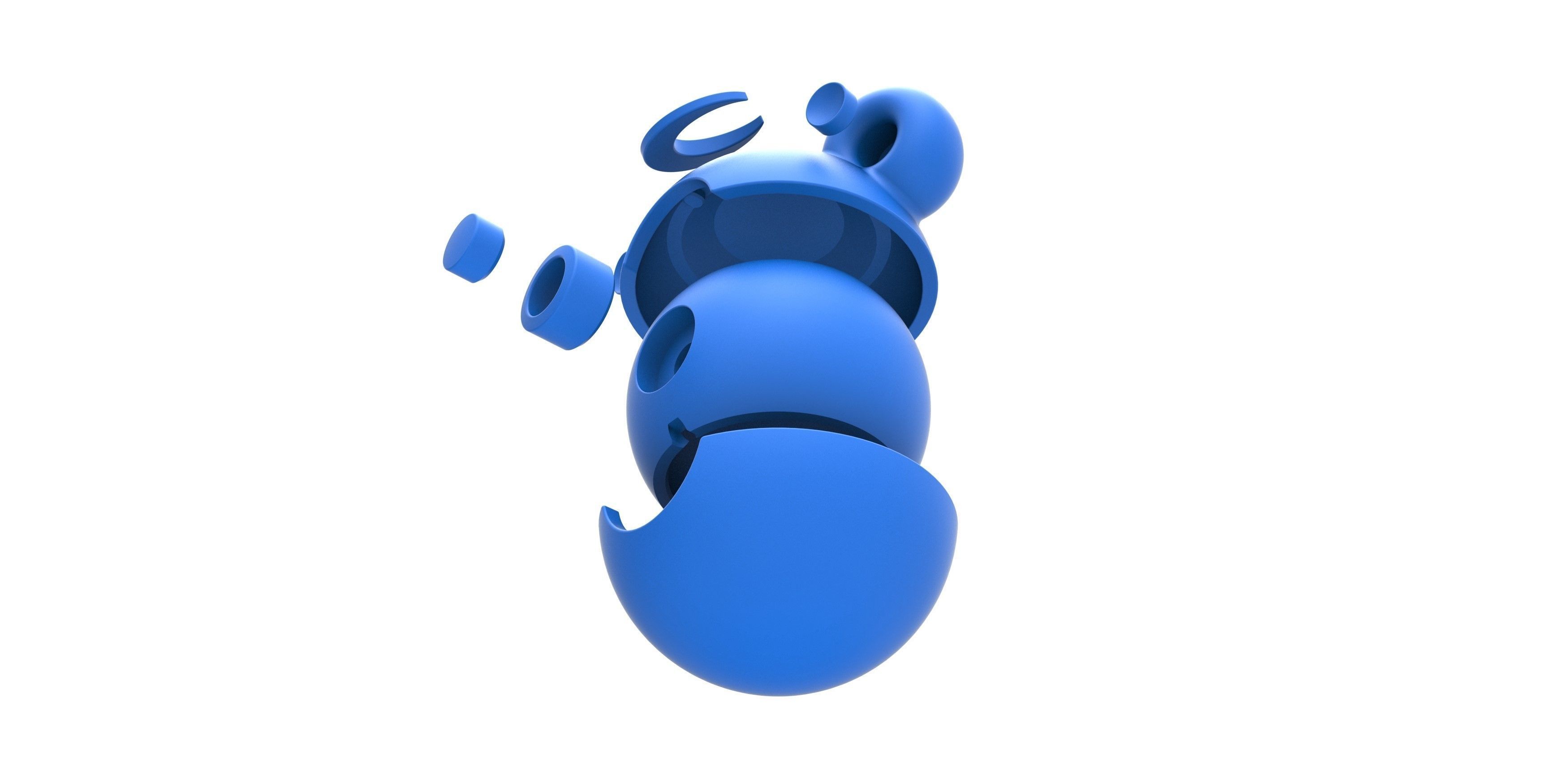 Teddiursa orb 3D print model_19