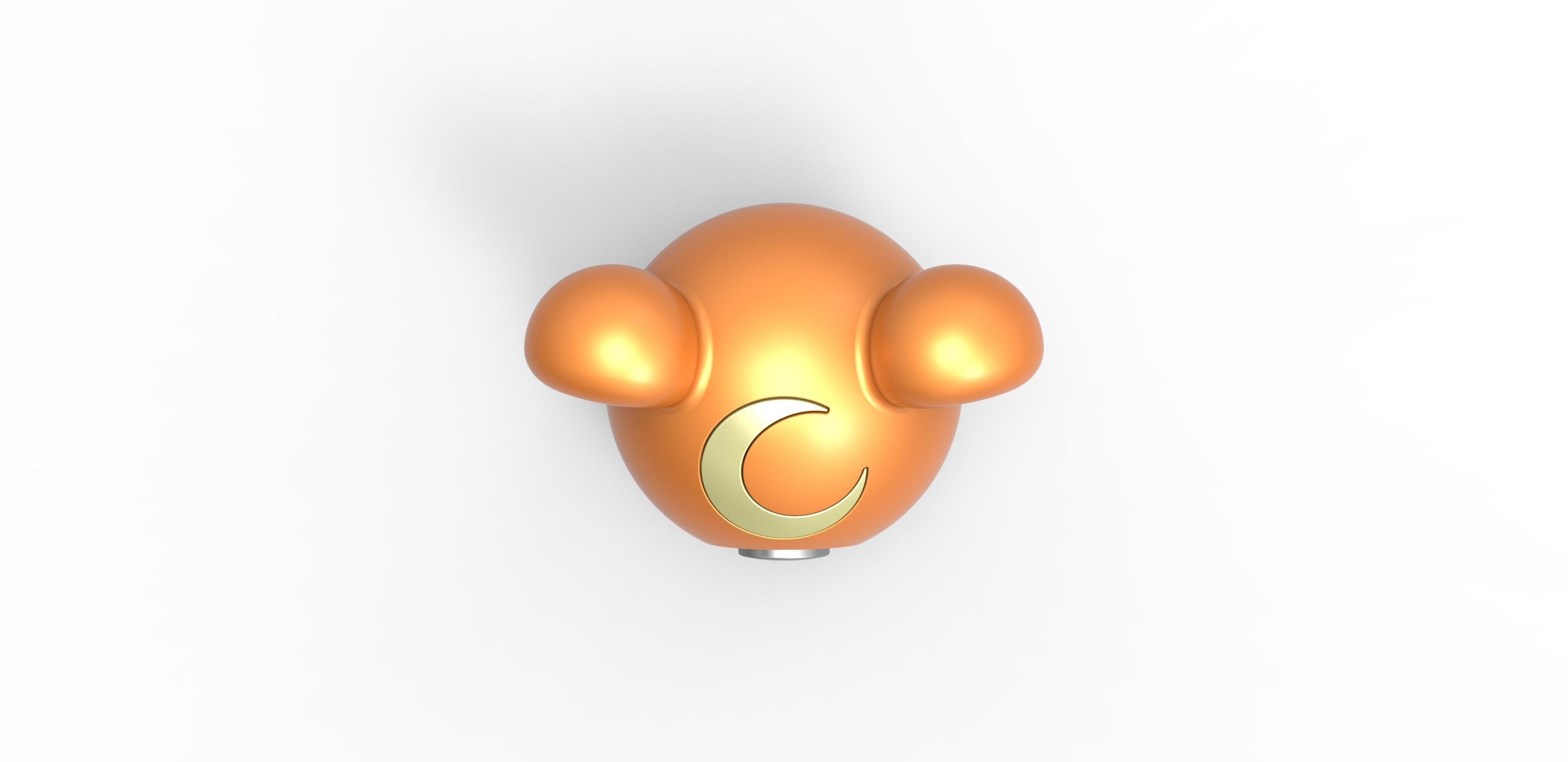 Teddiursa orb 3D print model_4