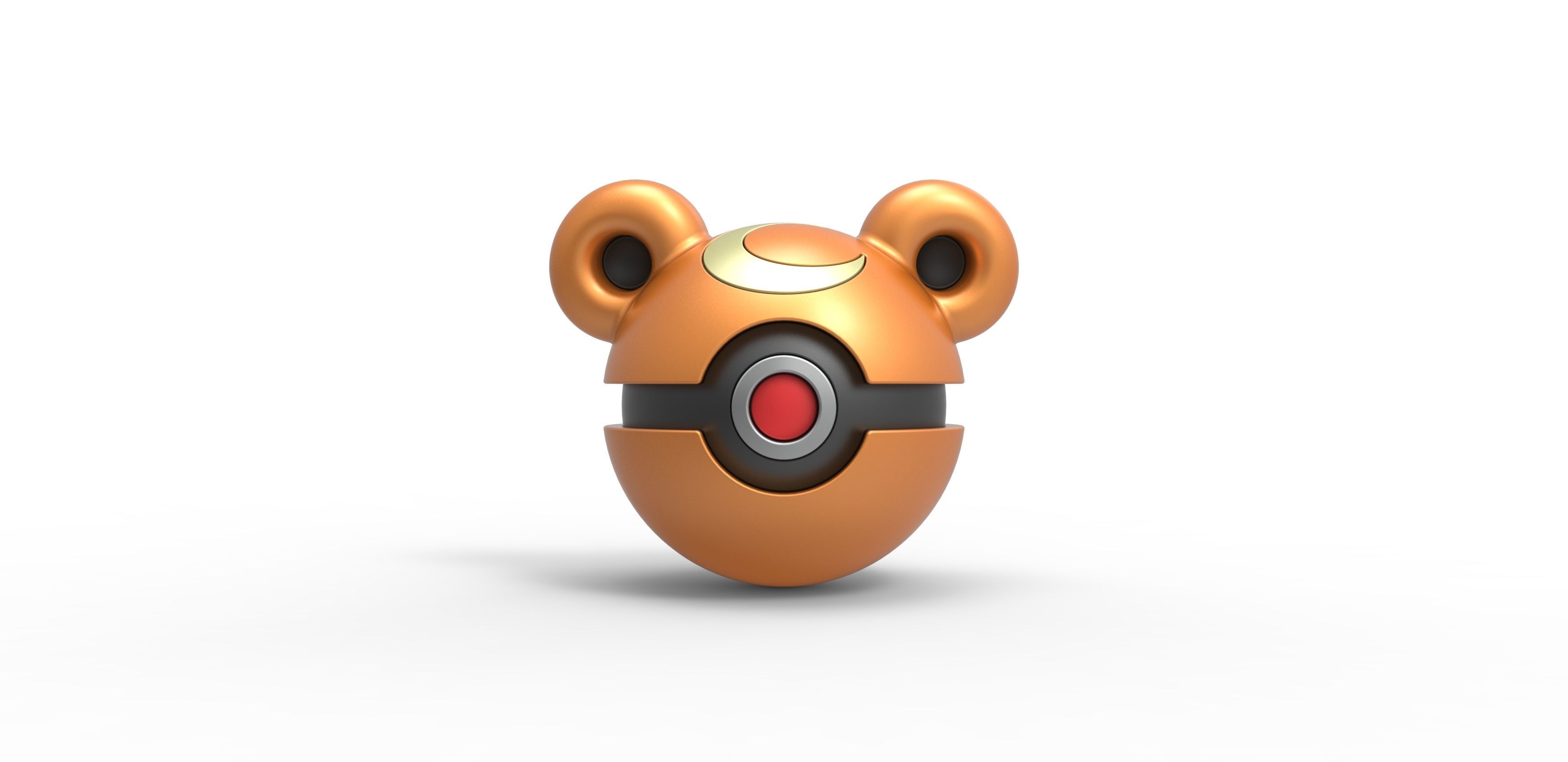 Teddiursa orb 3D print model_2