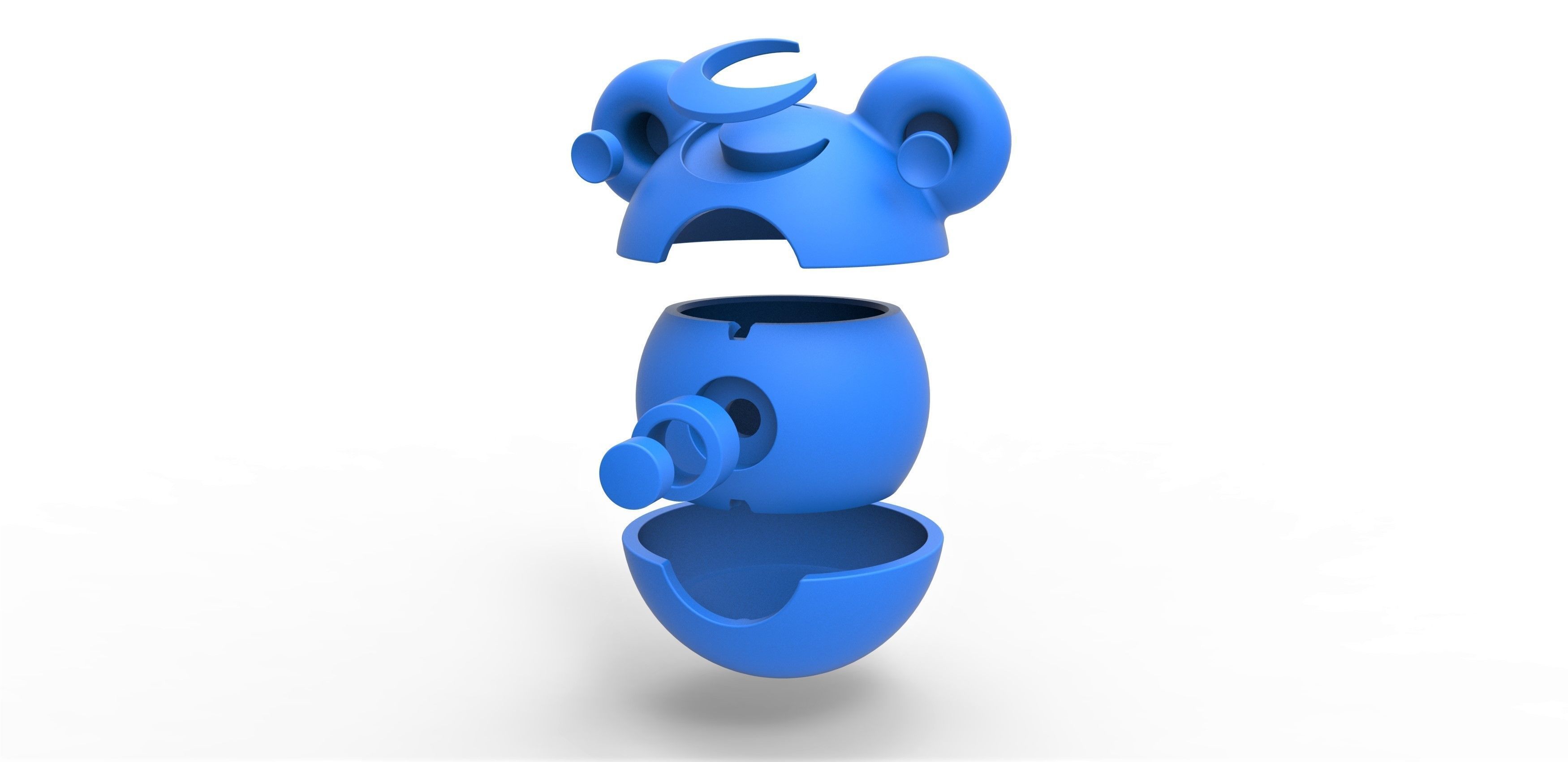 Teddiursa orb 3D print model_20