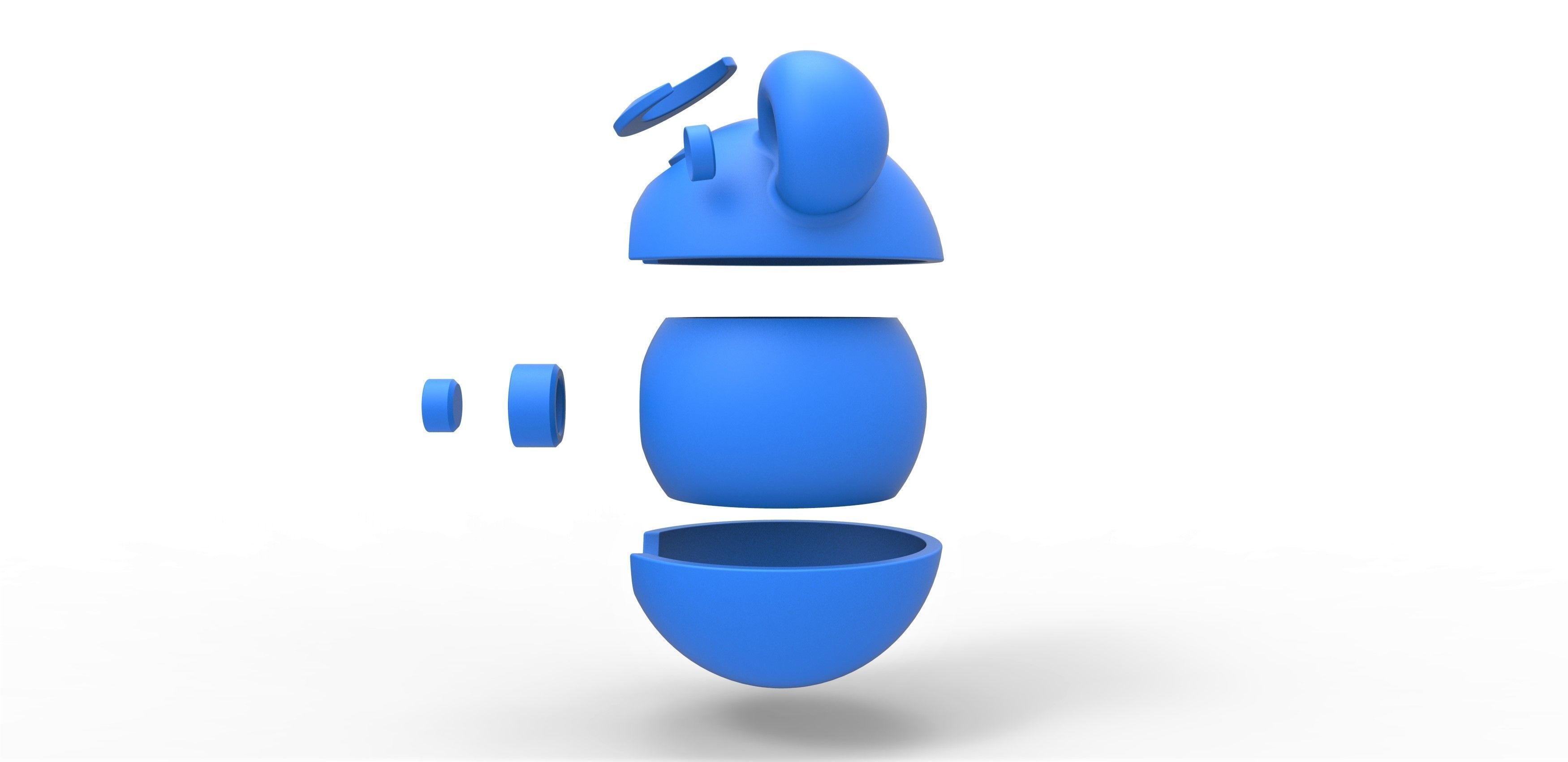 Teddiursa orb 3D print model_21