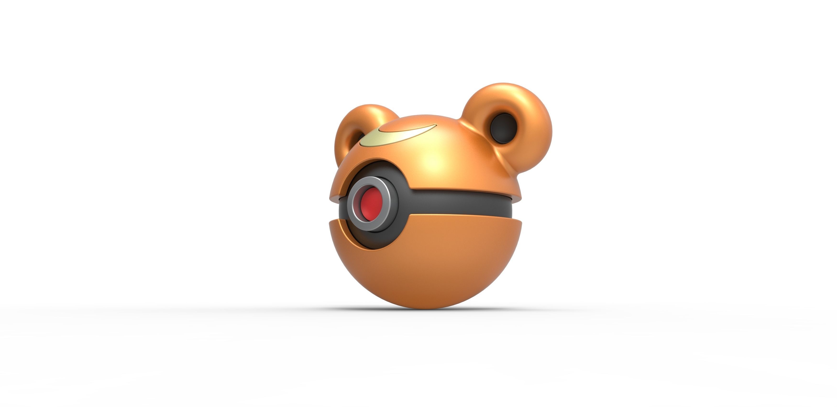 Teddiursa orb 3D print model_1
