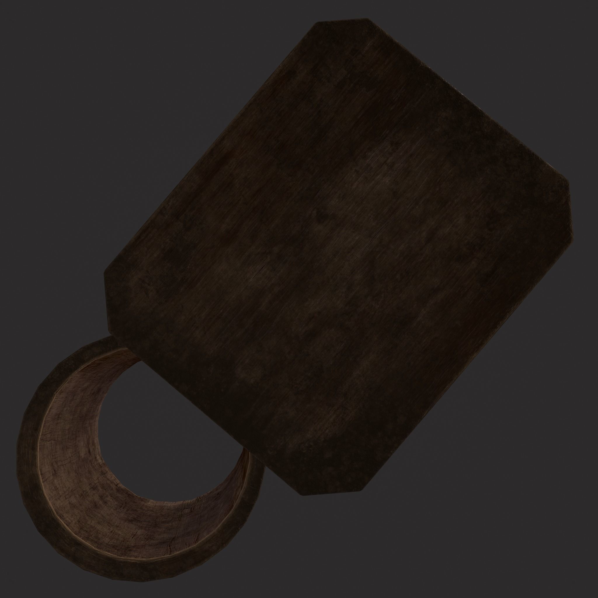 Bee Keeping Container Low-poly 3D model_9