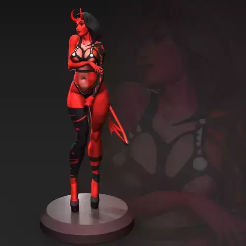 The Devil woman 3D print model
