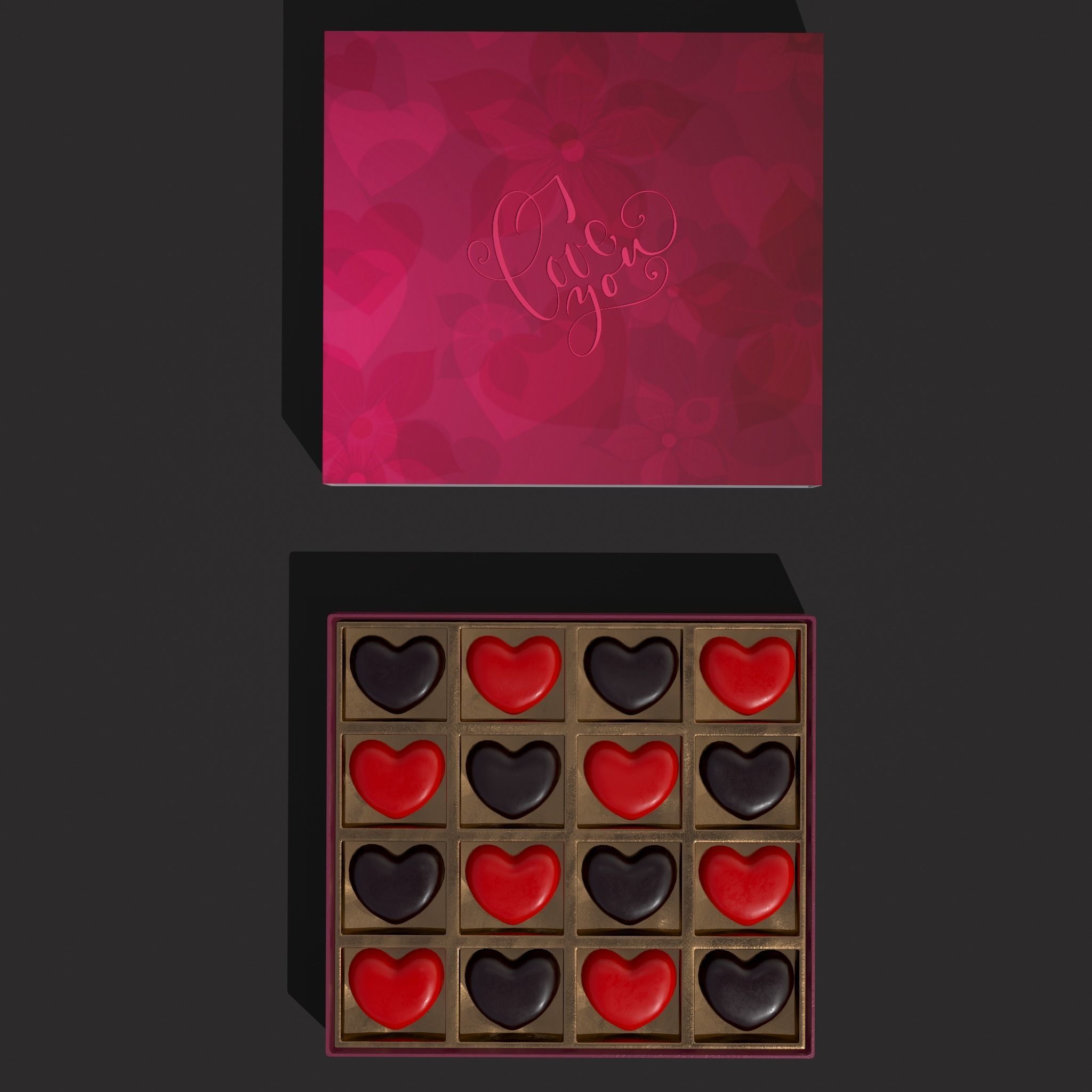 Valentines Mix One 3D Model Collection_17