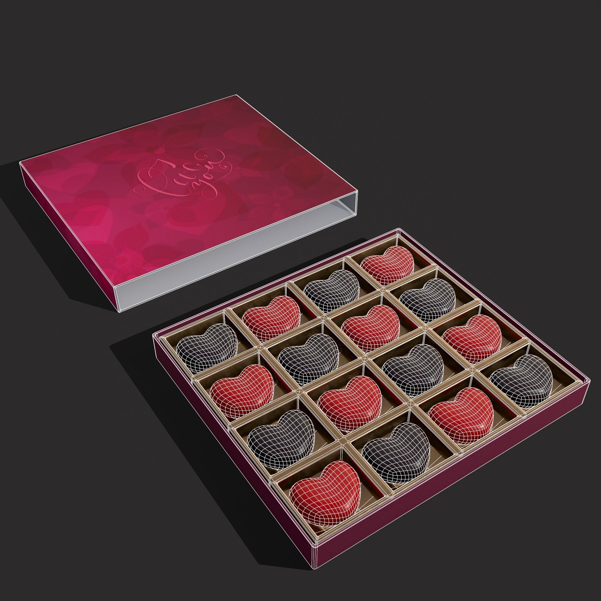 Valentines Mix One 3D Model Collection_16