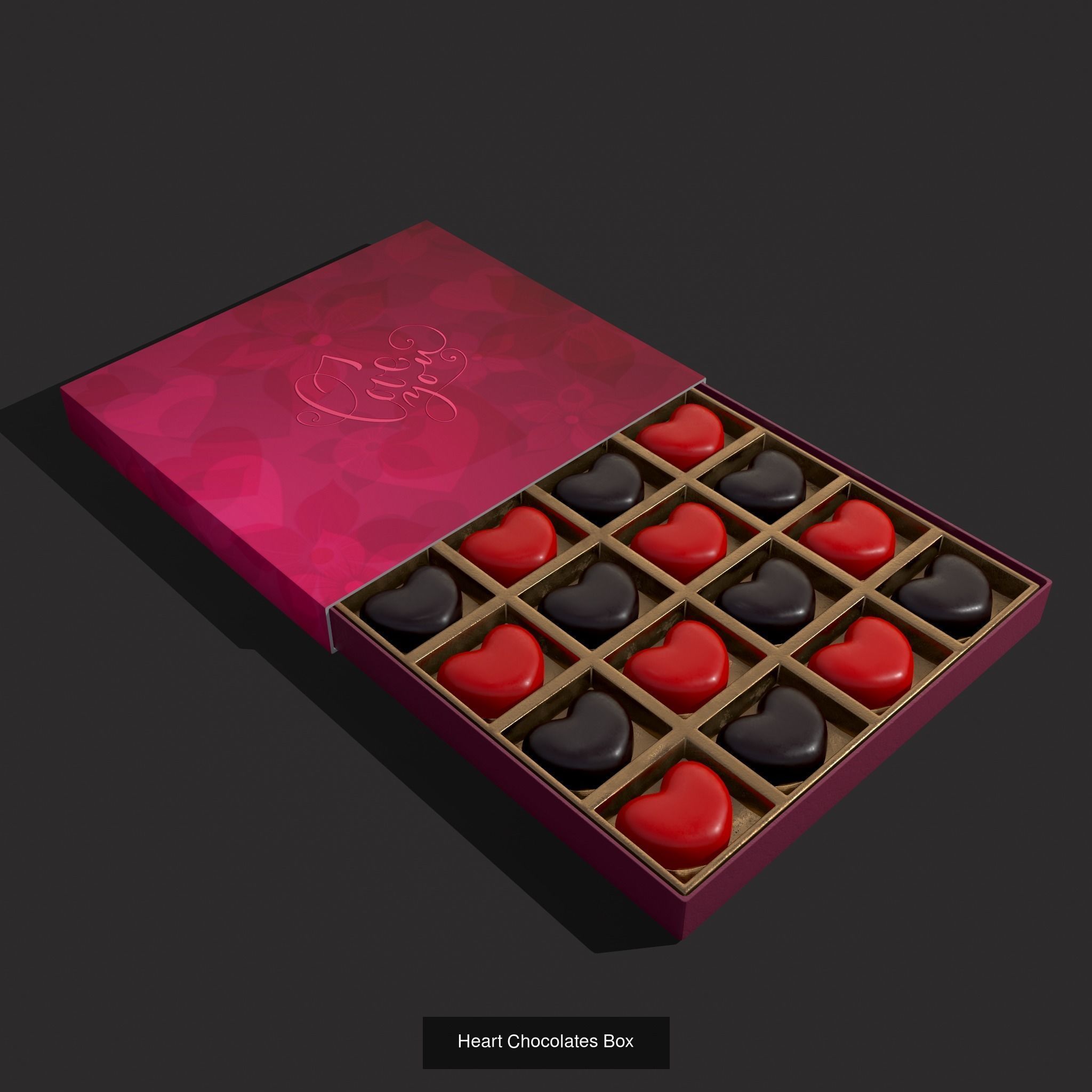 Valentines Mix One 3D Model Collection_7