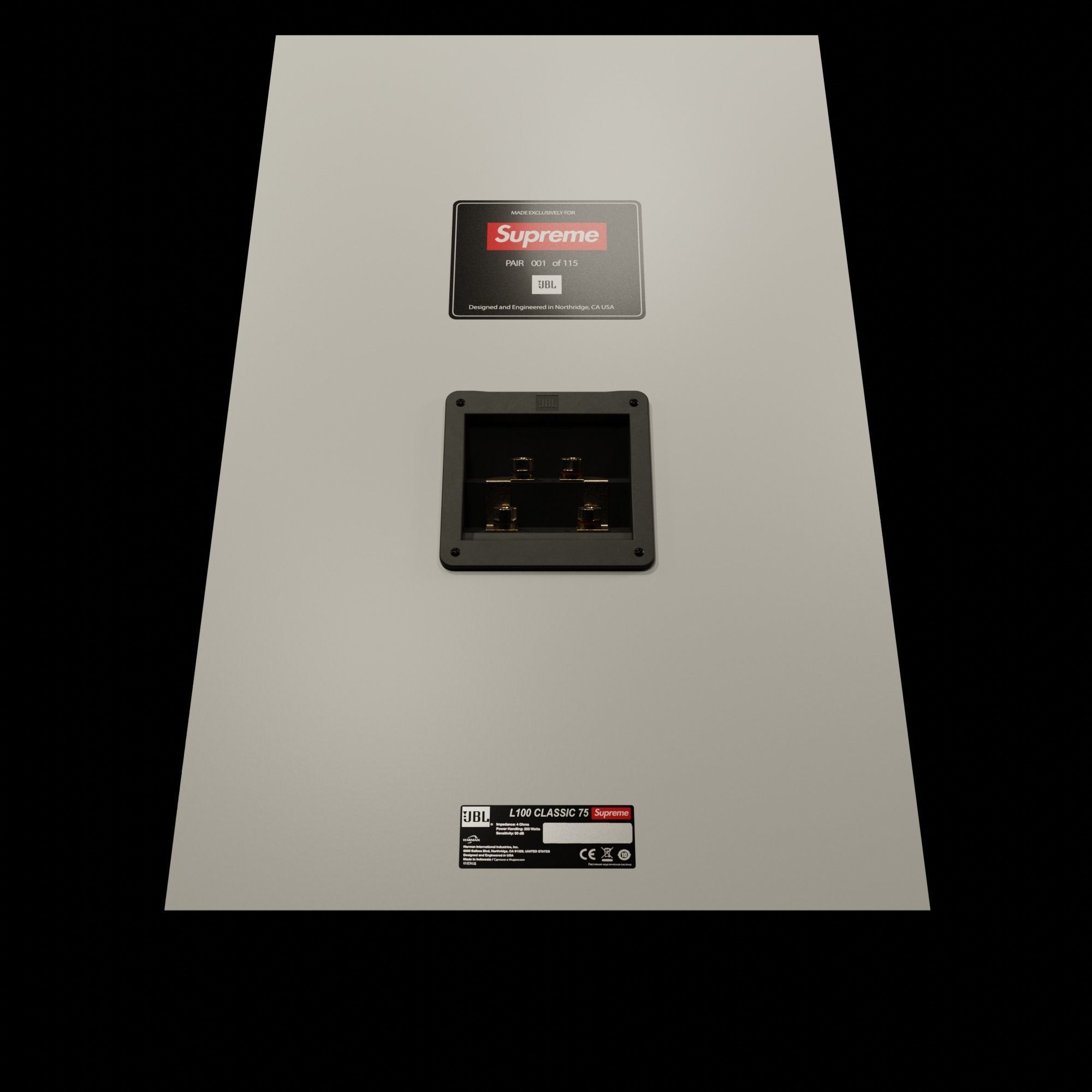 JBL L100 Classic 75 Supreme Edition 3D model_11