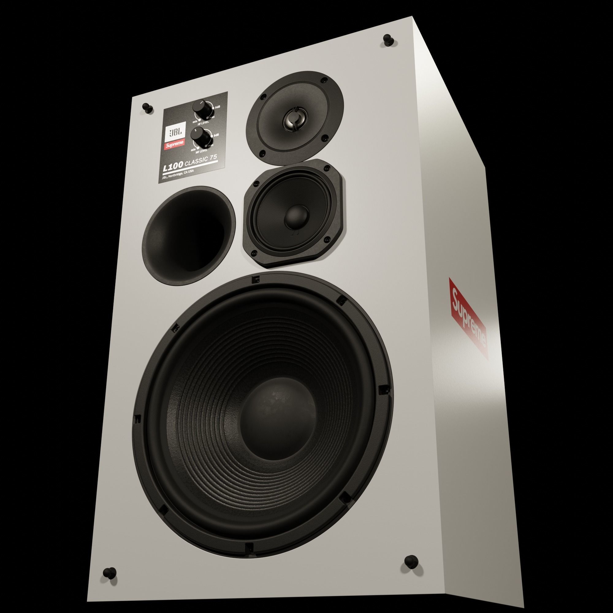 JBL L100 Classic 75 Supreme Edition 3D model_4