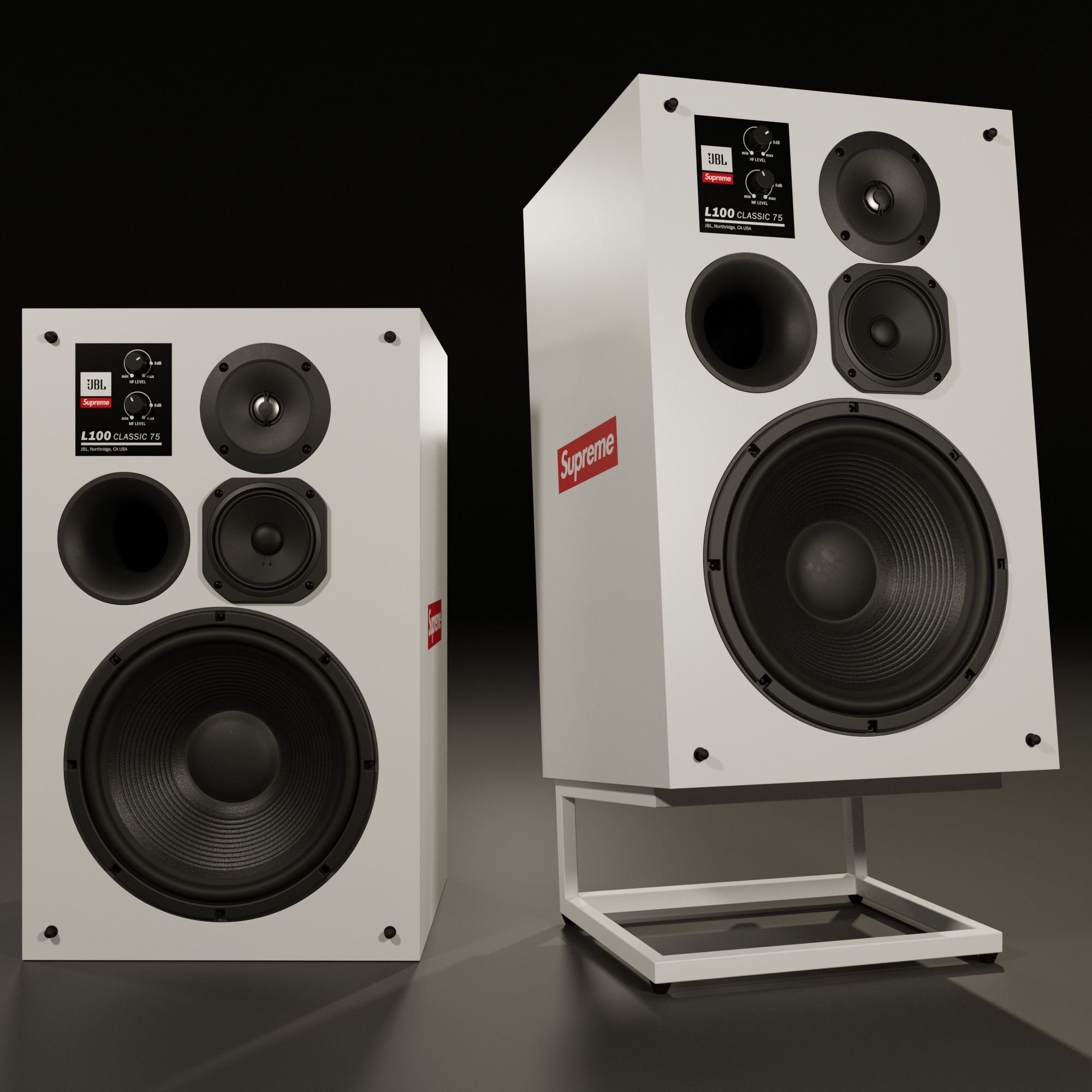 JBL L100 Classic 75 Supreme Edition 3D model_7