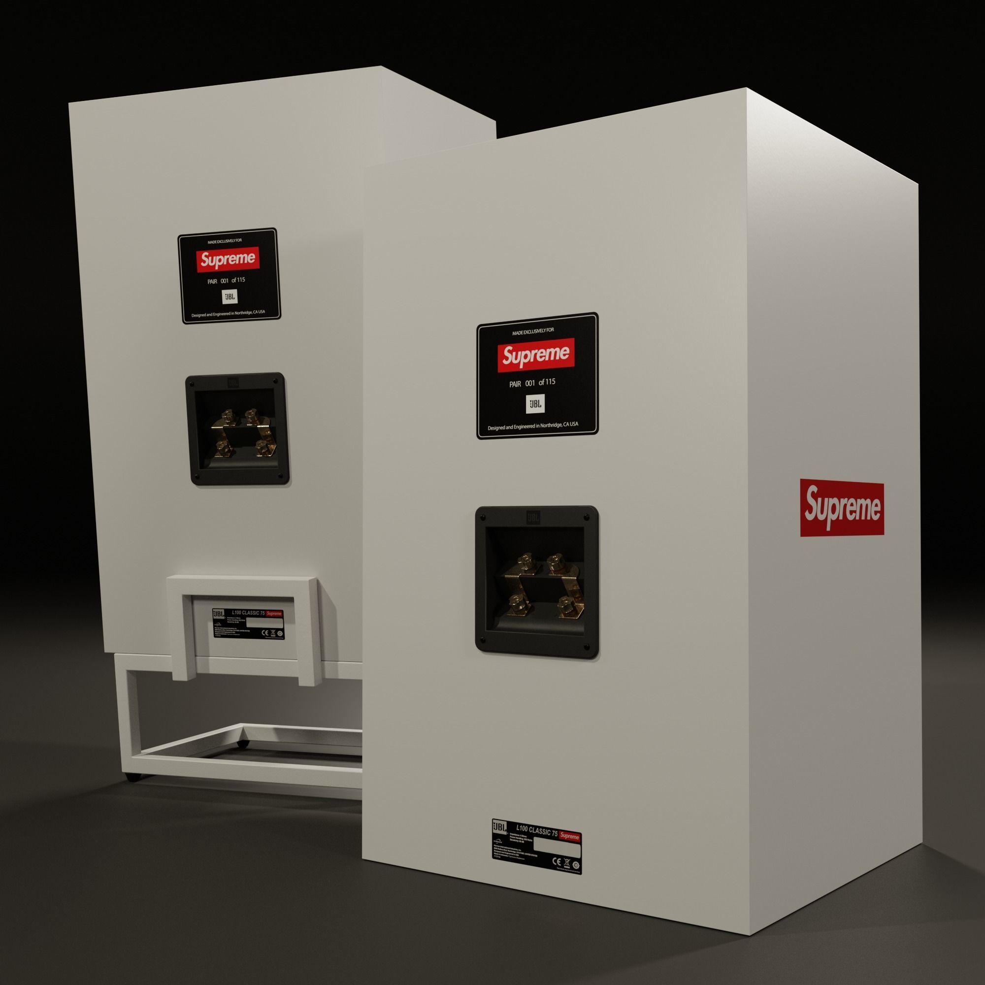 JBL L100 Classic 75 Supreme Edition 3D model_9